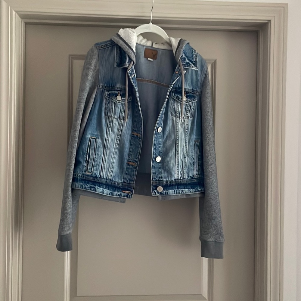 AE jean/sweatshirt Jacket